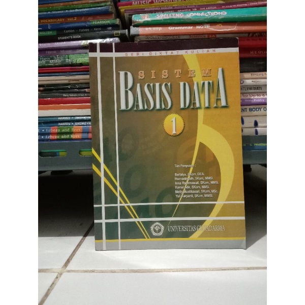 Jual SISTEM BASIS DATA 1 - Penerbit Gunadarma | Shopee Indonesia