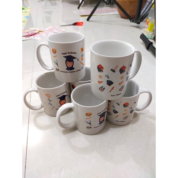 Jual Gelas Mug sablon custom Mug Cople custom gelas kado pernikahan ...