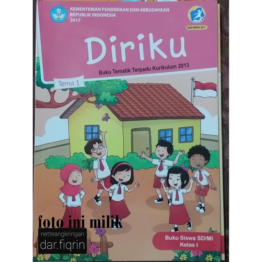 Jual Buku siswa kelas 1 MI SD tema 1 2 3 4 semester 1 revisi 2017 K13 ...