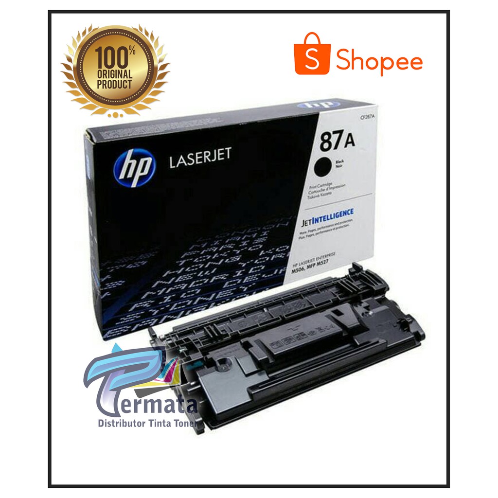 Jual Toner HP Laserjet M506,MFP M527 87A Black [CF287A] Original