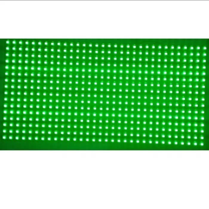 Jual LED RUNNING TEXT Panel Modul P10 Hijau Green Full Outdoor High ...