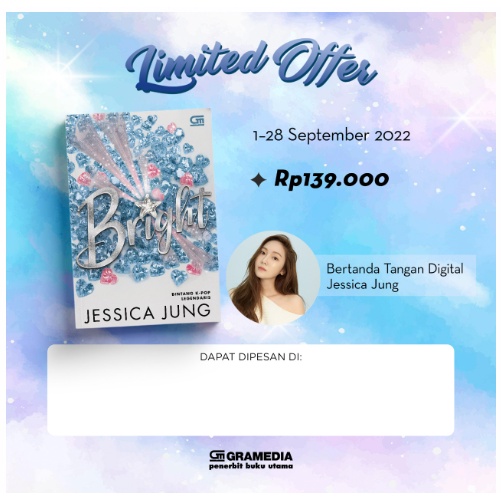 Jual BUKU BRIGHT Jessica Jung | Shopee Indonesia