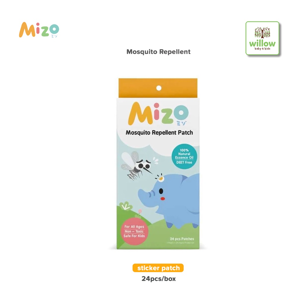 Jual Mizo Mosquito Repellent Sticker Patch 24s | Shopee Indonesia
