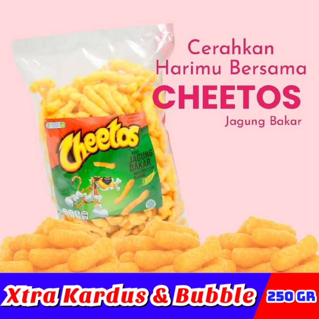 Jual Snack Kiloan TES Cheetos Jagung Bakar 250gr / Cheetos Balado ...