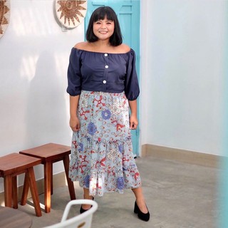 Jual Yucca Skirt | rok bigsize jumbo flare plussize oversize curvesize ...