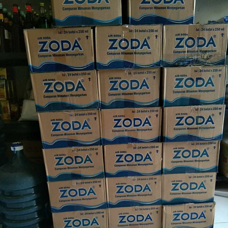 Jual Zoda Water @250ml ( 1dus ) | Shopee Indonesia