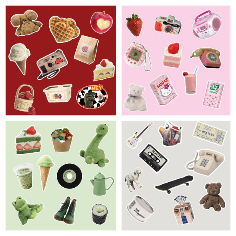 Jual Sticker Deco / Sticker Case /sticker untuk laptop /Random ...