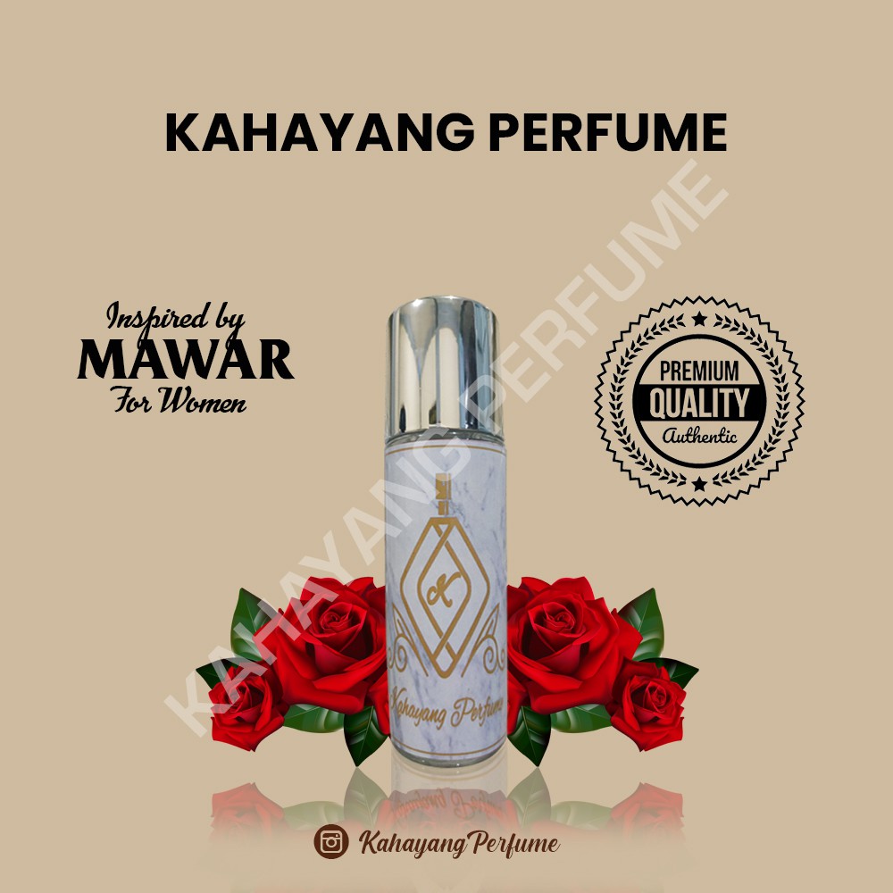 Jual Parfum Edp Wanita Tahan Lama 24 Jam Minyak Wangi Mawar By Kahayang