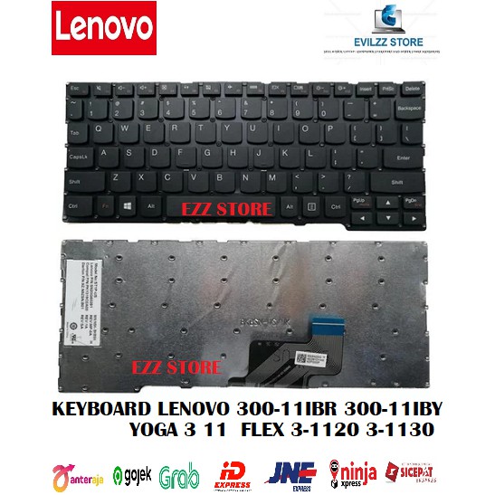 Jual KEYBOARD LENOVO YOGA 300-11IBR 300-11IBY 300S-11IBR 300S-11IBY ...