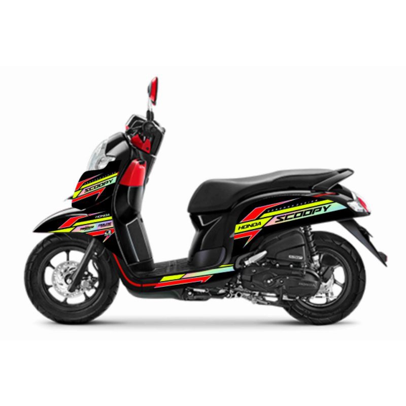 Jual stiker costum honda scopy | Shopee Indonesia