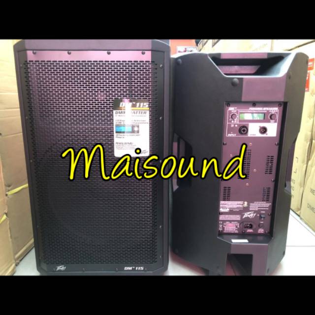 Jual SPEAKER AKTIF PEAVY DM115 15 INCH ORIGINAL HARGA SEPASANG DM 115 ...