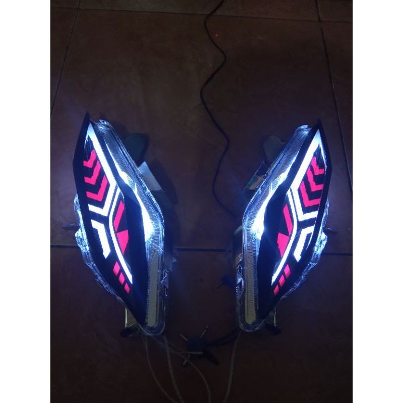 Jual led audi sen custom sen variasi honda all new beat esp beat street ...