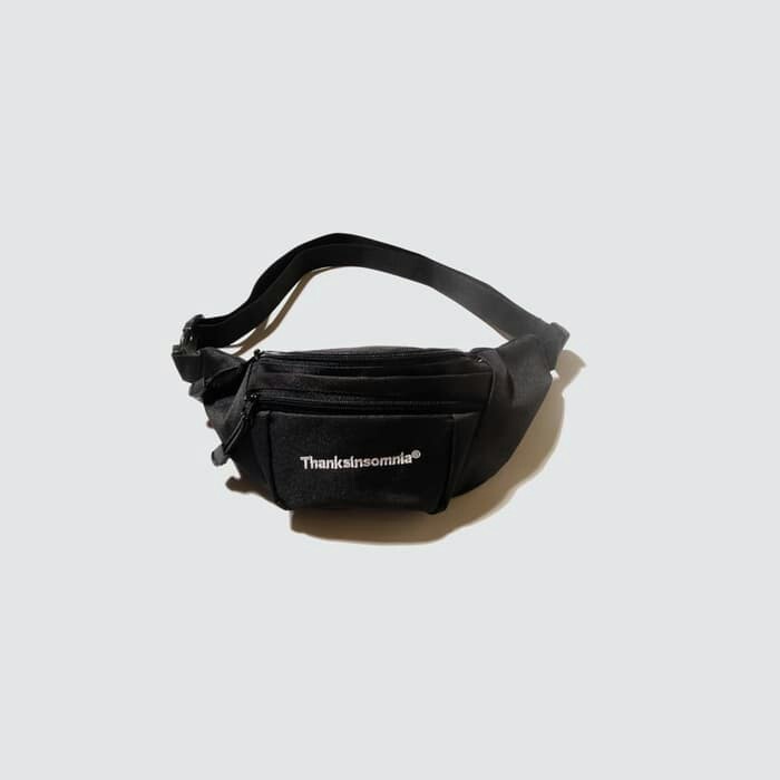 Jual THANKSINSOMNIA Mini Waistbag Trysa Black Shopee Indonesia