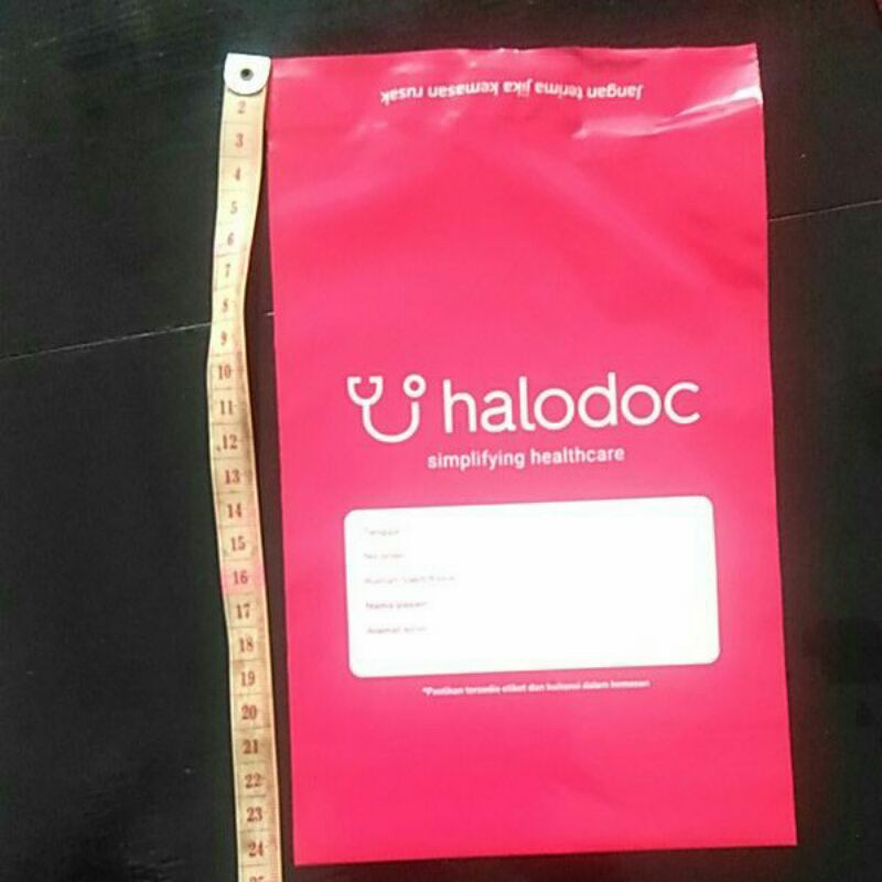 Jual Polymailer bungkus plastik halodoc isi 100 | Shopee Indonesia