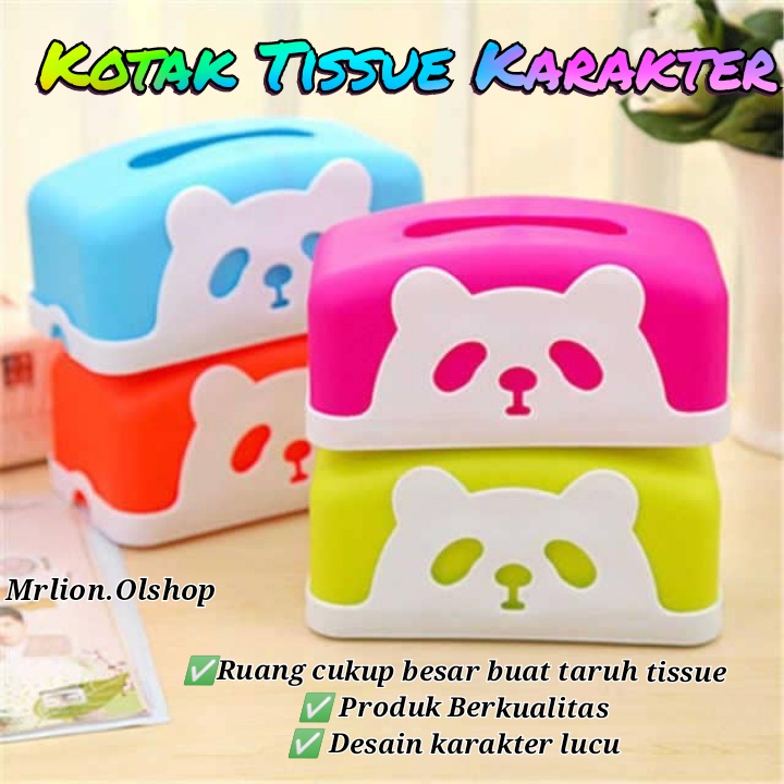 Jual Kotak Tisu/Tempat tisu Karakter/Kotak tisu Plastik | Shopee Indonesia