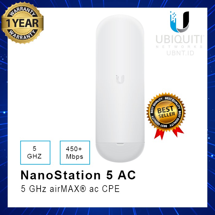 Jual Ubiquiti NS-5AC NanoStation AC | Shopee Indonesia