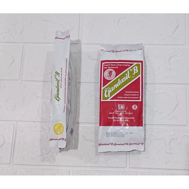 Pupuk GANDASIL B - Pupuk Bunga dan Buah 500Gr