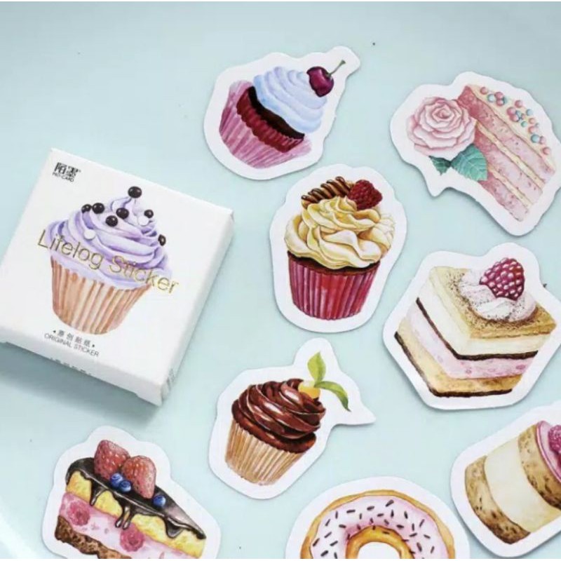 Jual stiker Desain kue | Shopee Indonesia