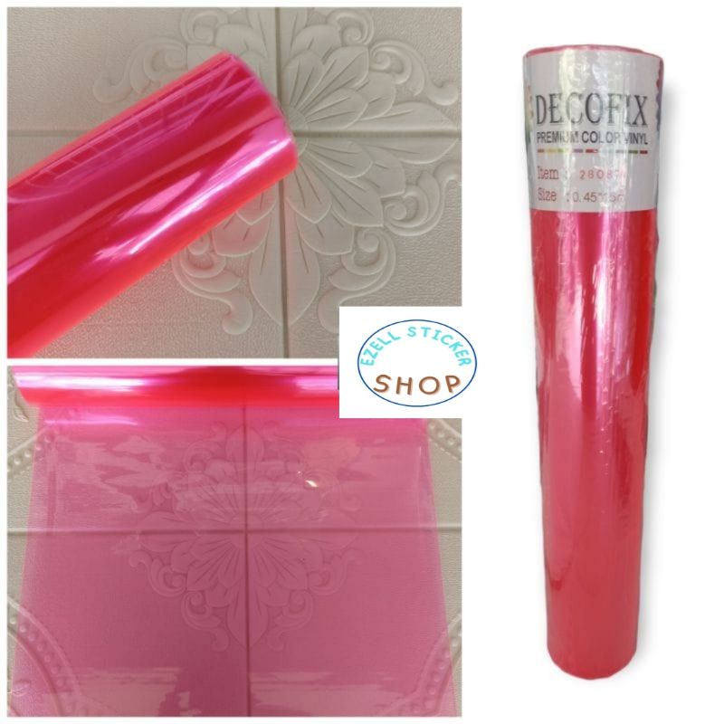 Jual Sticker Scotlite Decofix Transparan (Roll) | Shopee Indonesia