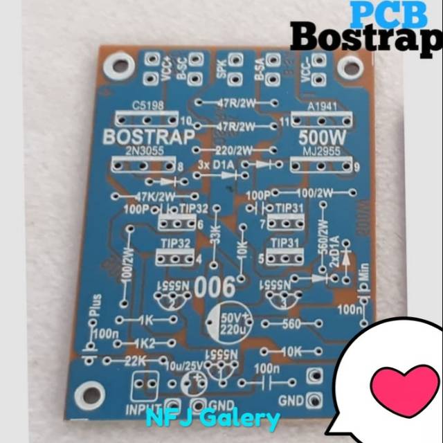 Jual Jual PCB Driver Power Murah PCB Driver BOSTRAP 500 Watt | Shopee