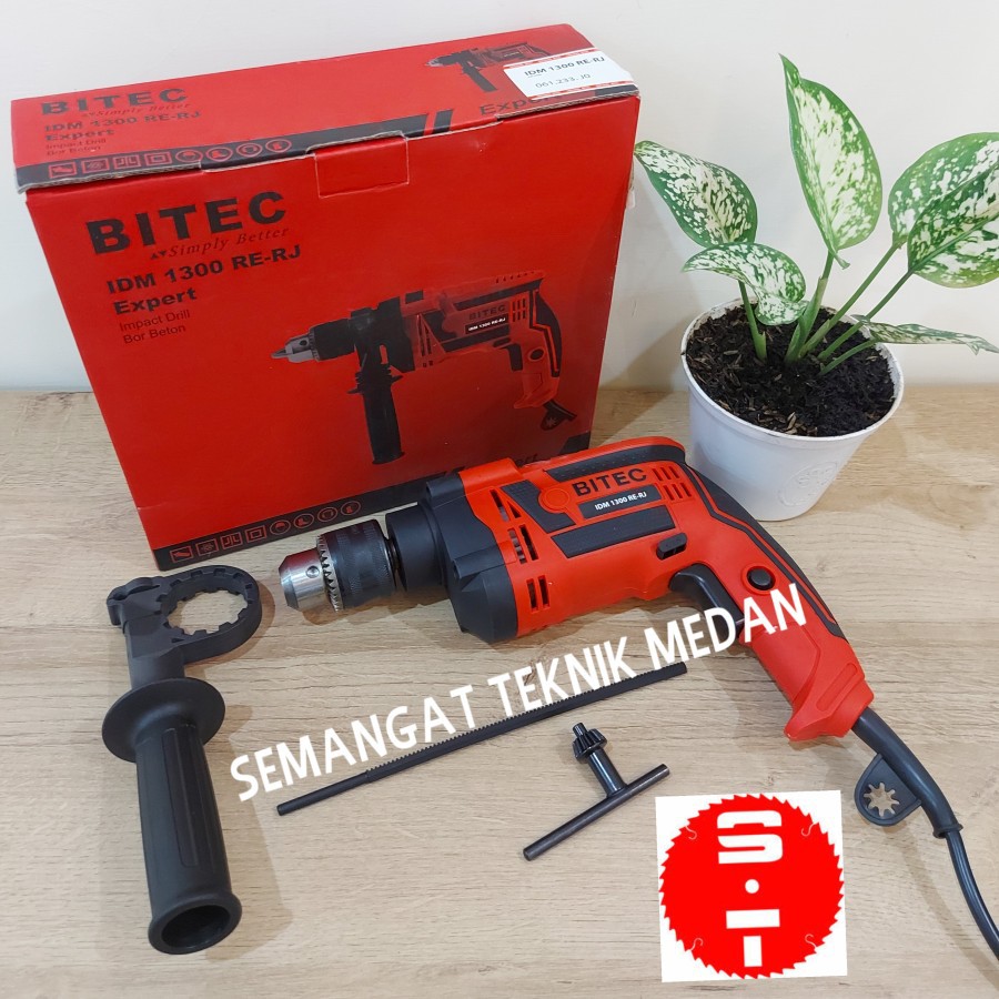 Jual Idm Re Mesin Bor Listrik Tembok Impact Drill Mm Bitec Idm Re Shopee Indonesia