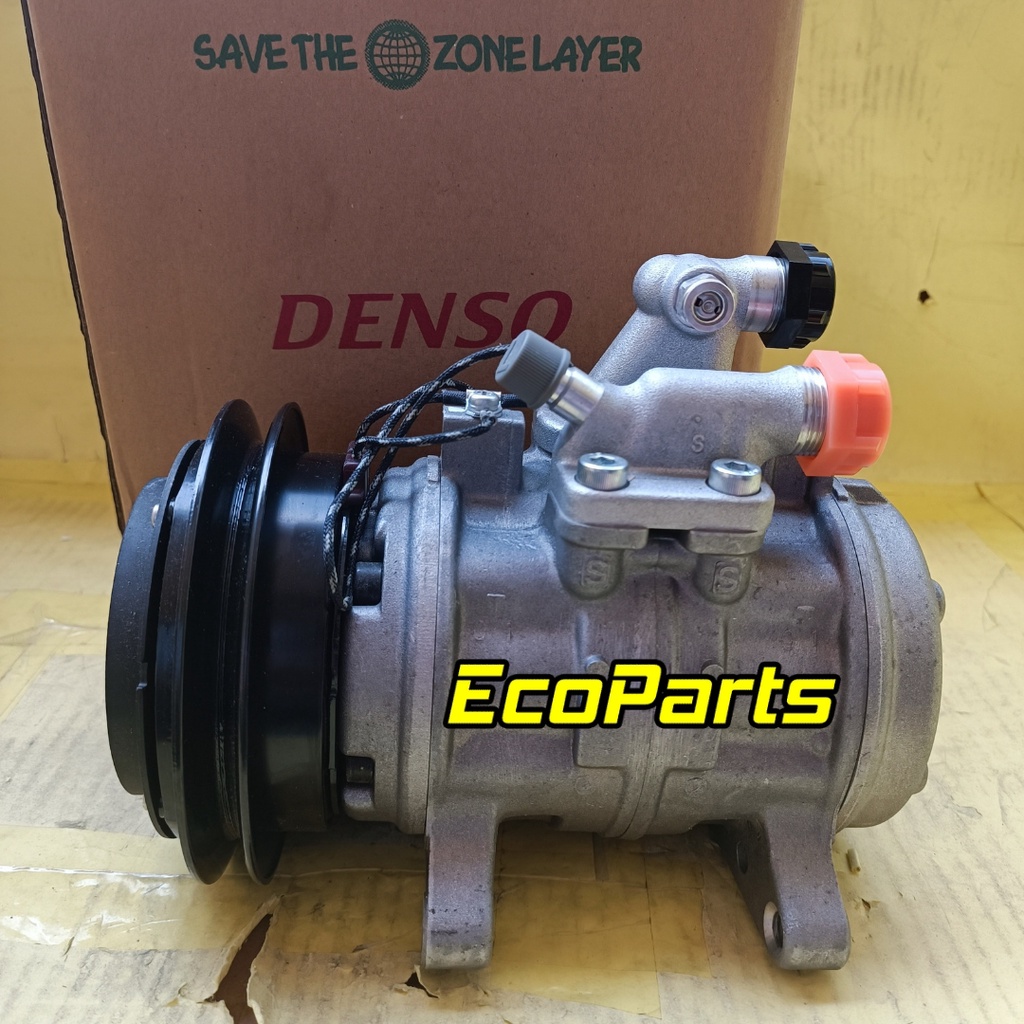 Jual Kompresor Compressor AC Mitsubishi L300 Diesel DENSO ASLI Lengkap ...