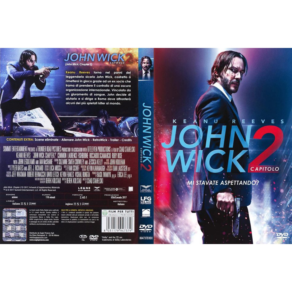 ジョン・ウィック:チャプター2 [DVD] - 洋画・外国映画