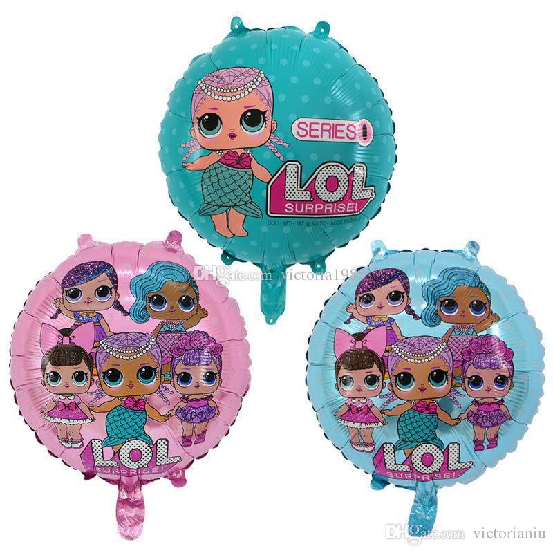 Jual LOL suprise round foil ballons 83C14 | Shopee Indonesia