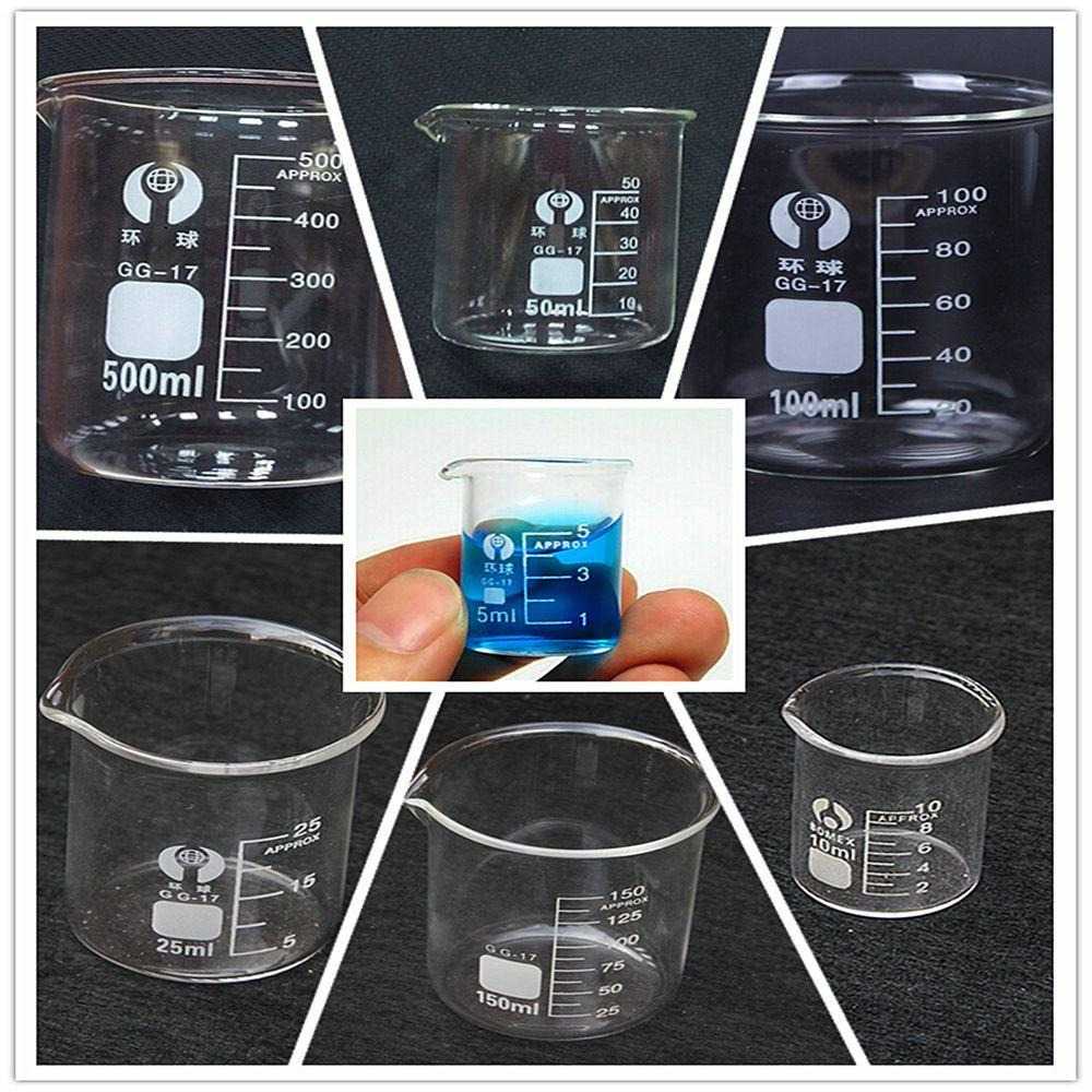Jual GELAS UKUR KACA LAB / MEASURING CUP GLASS / GELAS TAKAR UKUR KACA ...