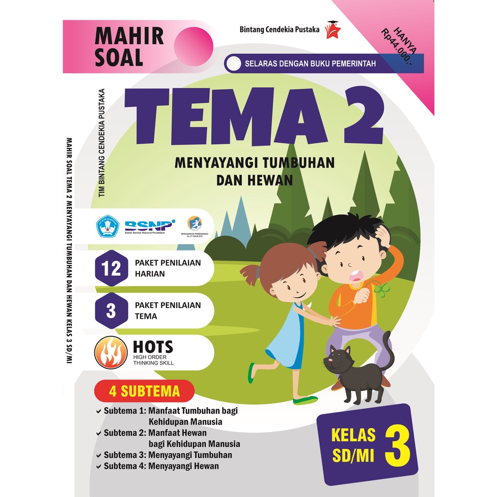 Jual Kompas Ilmu Buku Mahir Soal Tematik SD/MI Kelas 3 (Tema 1 / 2 / 3 ...