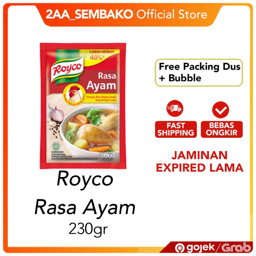 Jual Royco Fds Chicken New 230Gr Royco Kaldu Ayam 230Gr Royco Bumbu ...