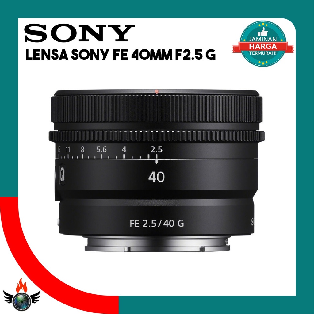 Jual Sony FE 40mm f2.5 G Sony FE 40mm f/2.5 G Lens | Shopee Indonesia