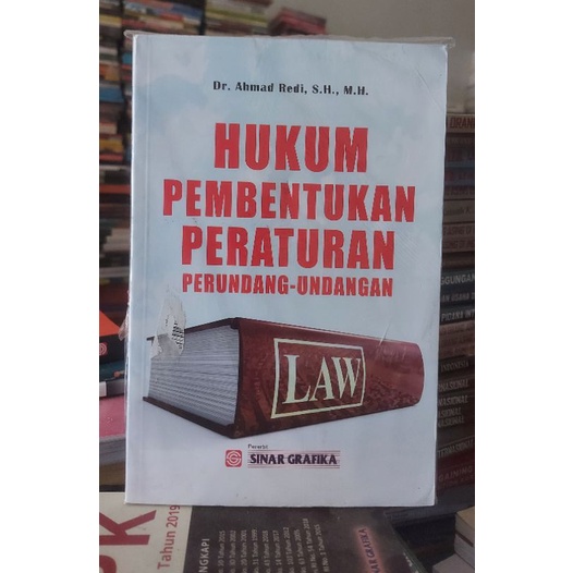 Jual Buku Hukum Pembentukan Peraturan Perundang Undangan Ahmad Redi ...