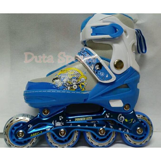 Jual Sepatu Roda Powerline 777 Festival ( Biru ) | Shopee Indonesia