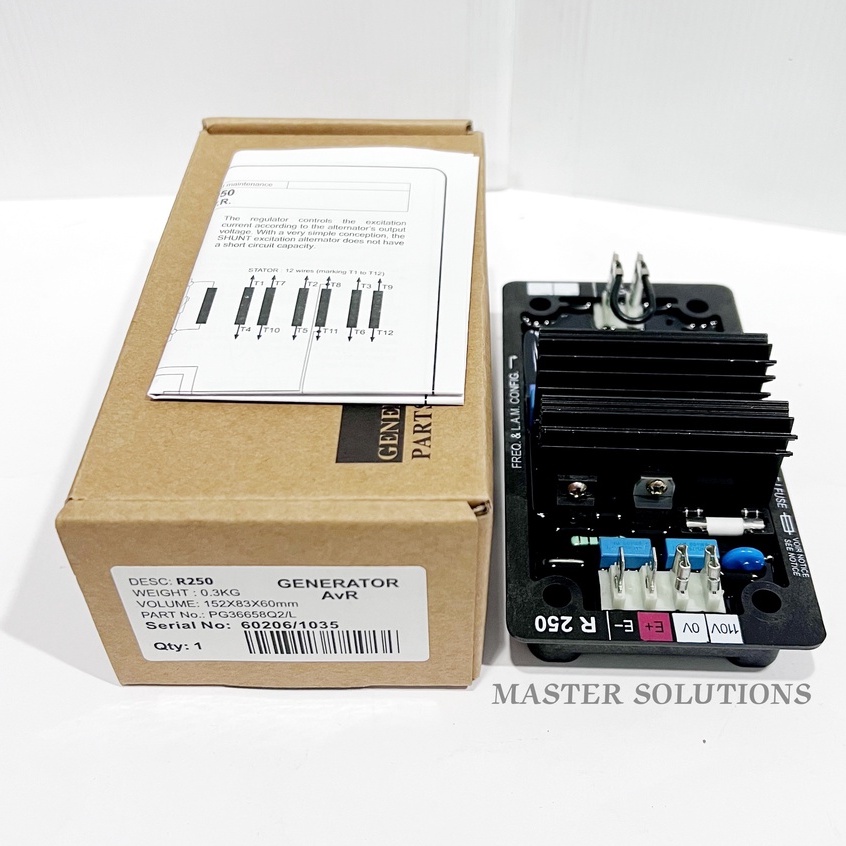 Jual AVR R250 / AVR GENSET R 250 GENERATOR / LEROY SOMER | Shopee Indonesia