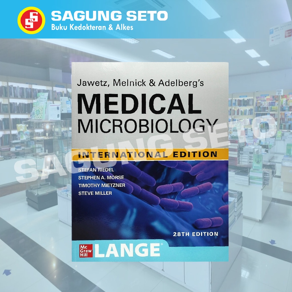 Jual BUKU JAWETZ AND MELNICK AND ADELBERG MEDICAL MICROBIOLOGY 28ED IE ...