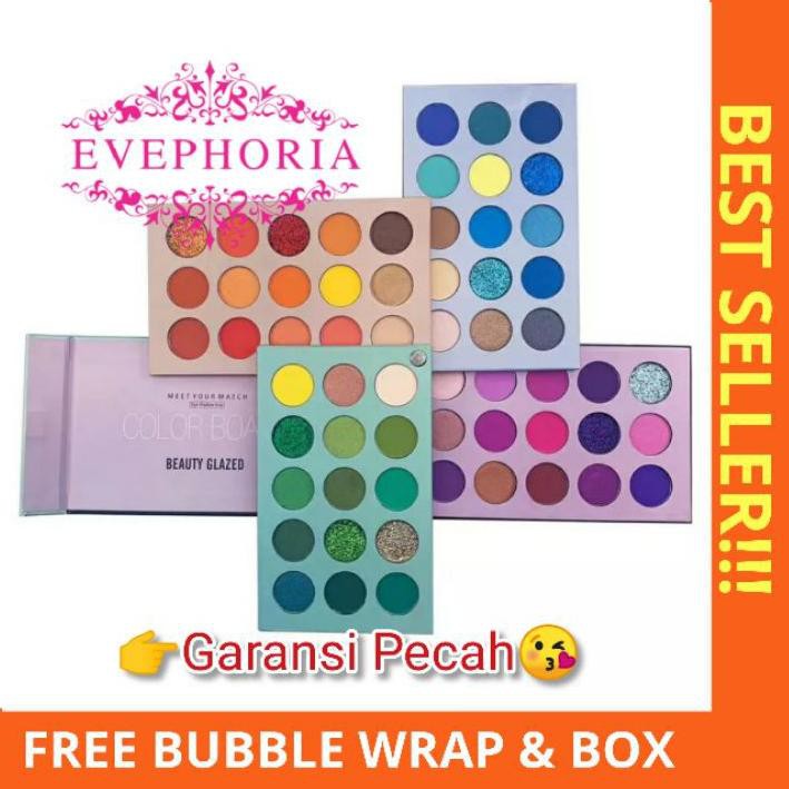 Jual Bagus [READYSTOCK] BEAUTY GLAZED COLOR BOARD 60 COLOR PALETTE