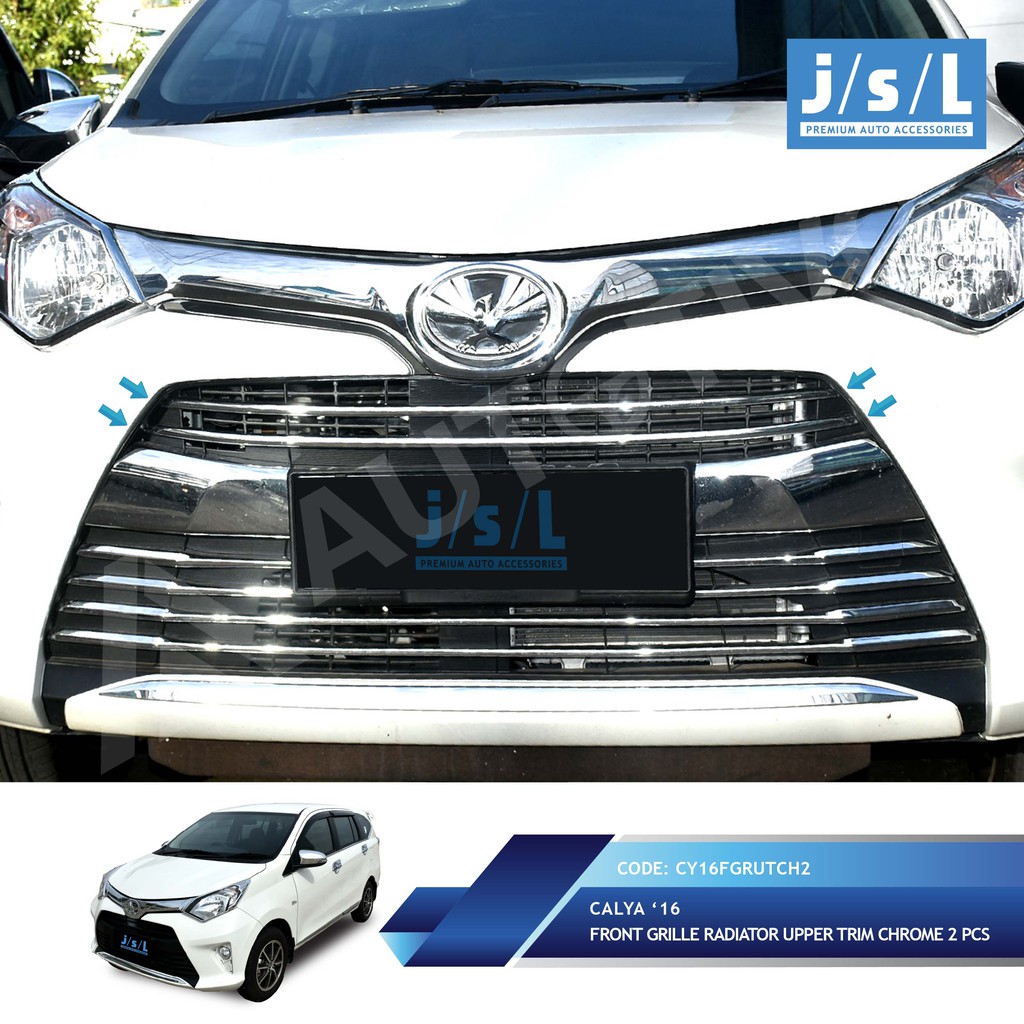 Jual Toyota Calya Grill Radiator/Front Grille Radiator Upper Trim ...