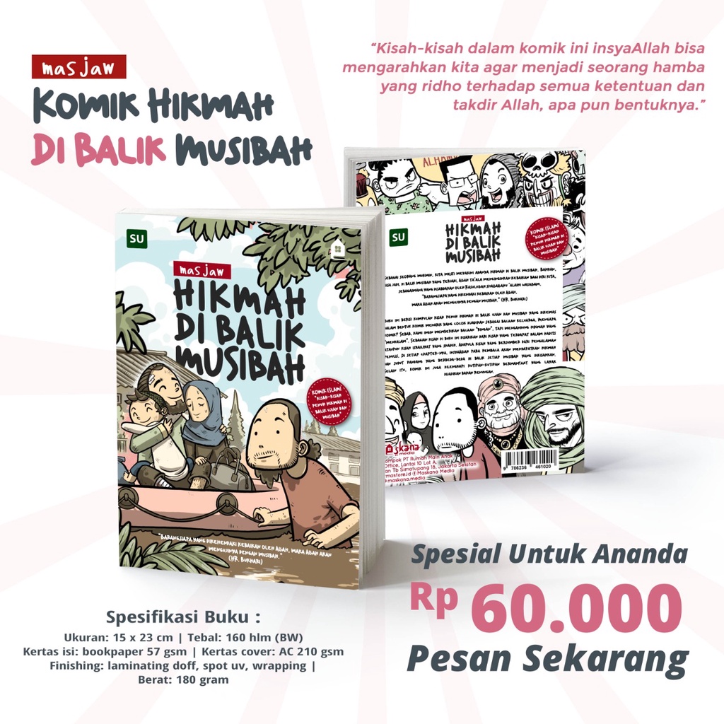 Jual Buku - Komik Hikmah Di Balik Musibah | Shopee Indonesia