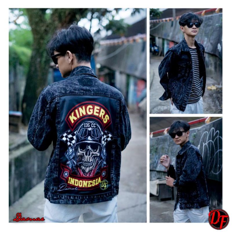 Outfit best sale jaket denim