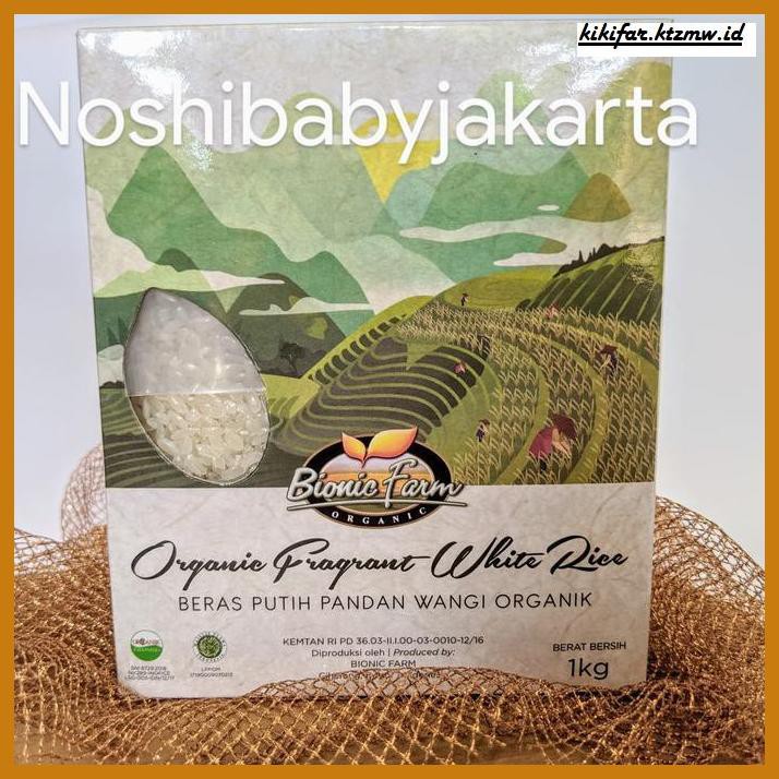 Jual Aneka Beras Beras Putih Organic Bionicfarm Kilo Beras Sehat