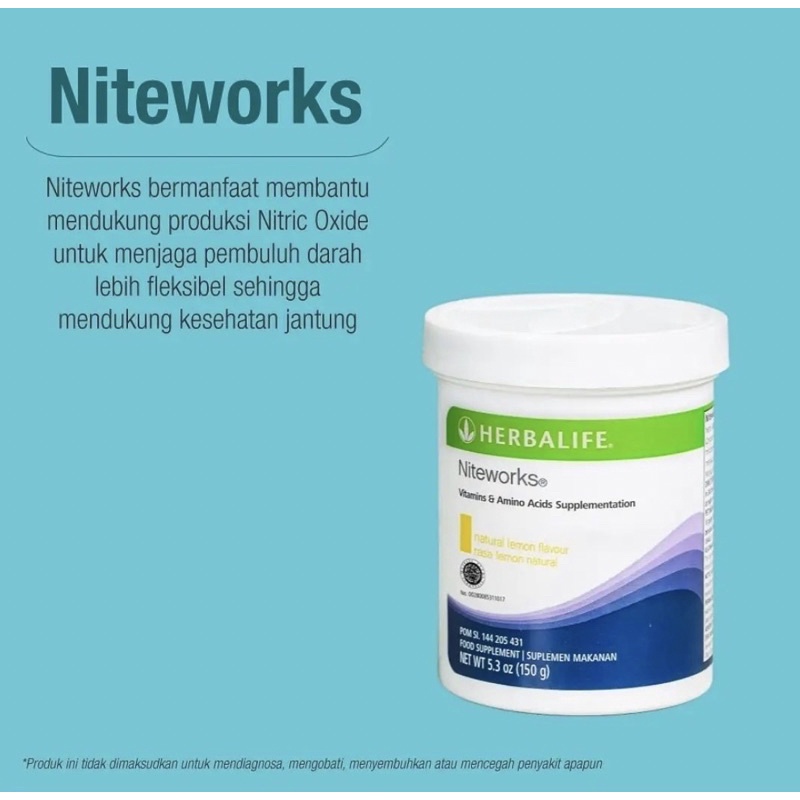 Jual kesehatan jantung Niteworks herbal original ready stock | Shopee ...