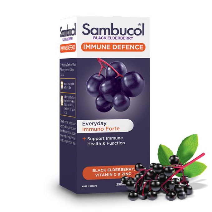Jual Sambucol Immunity - Immuno Forte Family Pack 250ml | Shopee Indonesia