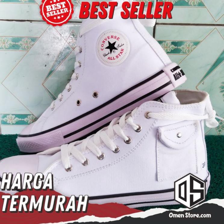 Jual Big Promo Sepatu Convers 70s Allstar Chuck Putih Kode 8859