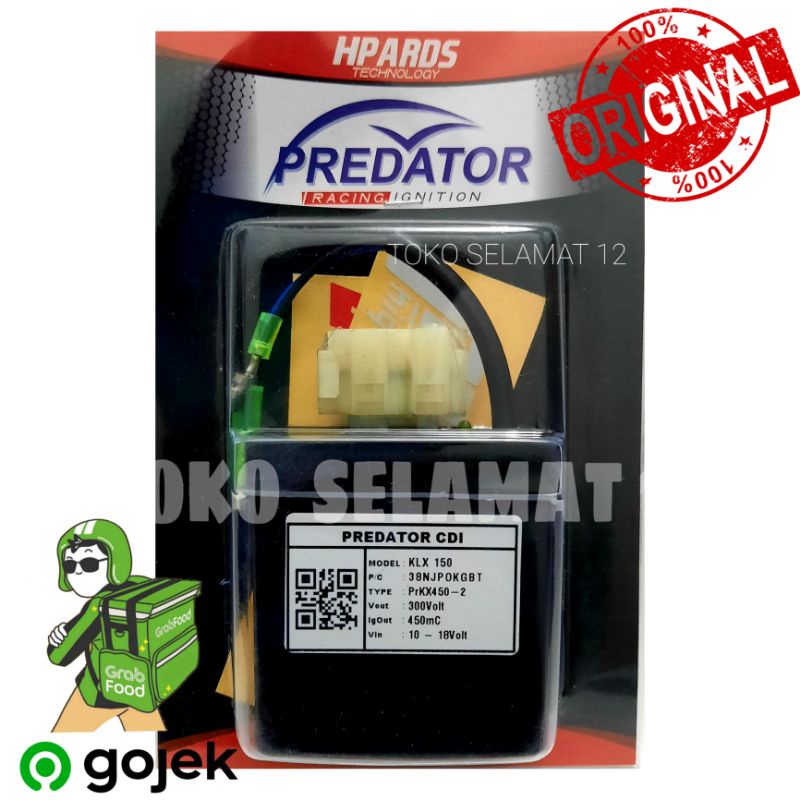 Jual Cdi Predator KLX / D-Tracker tipe Dualmap / 10 map - bayar di