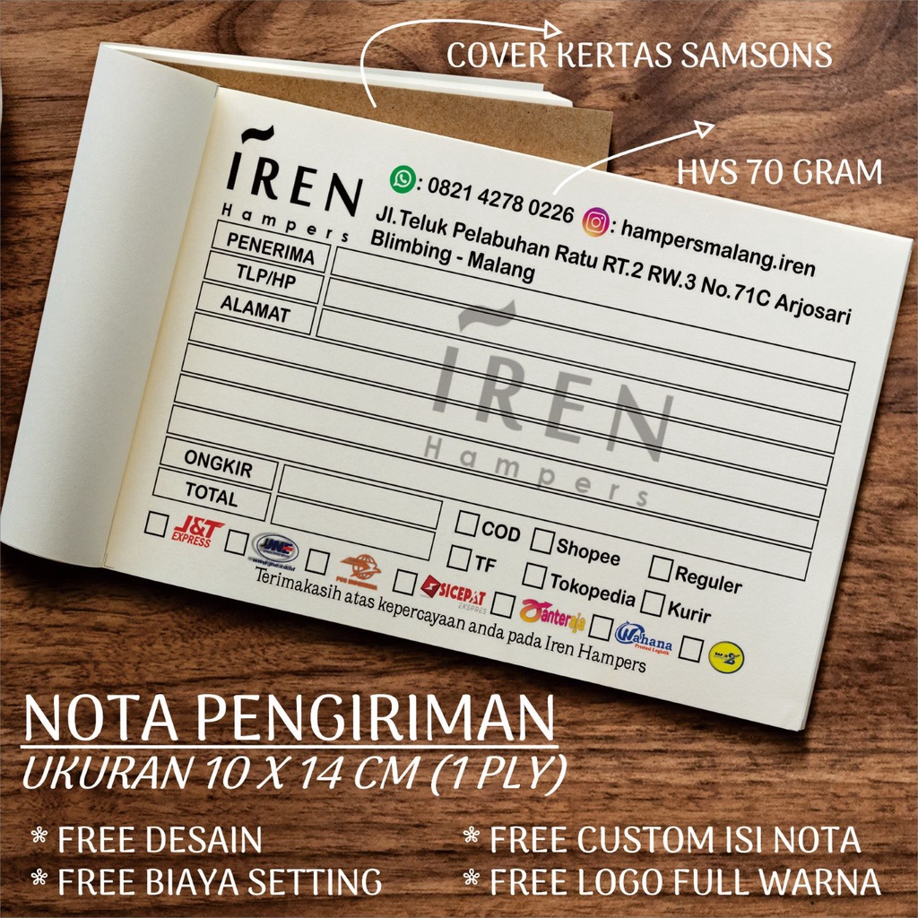 Elegansi dalam Setiap Tetes:  Nota Pengiriman Barang Online Jual Madu dan Pengalaman Pelanggan yang Tak Terlupakan