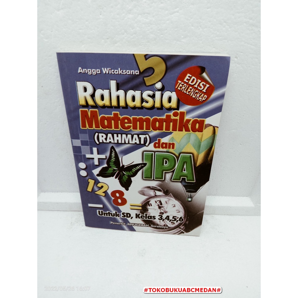 Jual BUKU RAHASIA MATEMATIKA RAHMAT DAN IPA EDISI TERLENGKAP | Shopee ...