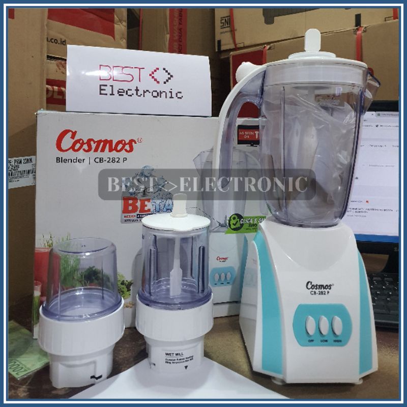 Jual Blender Cosmos Plastik 2 Liter CB 282 P CB282P CB 282P Original ...