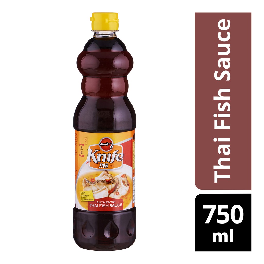 Jual Knife Brand Thai Fish Sauce 750ml Shopee Indonesia