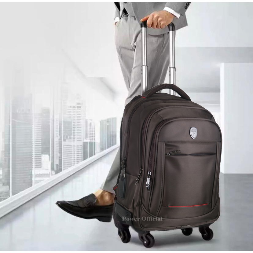 Tas ransel trolley store